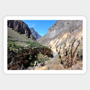 Pérou Arequipa - Canyon de Colca Sticker